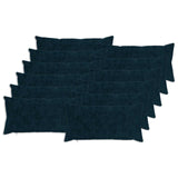 Vidaxl kussensloop 12 st heerlen marineblauw 40 x 80 cm