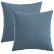 Vidaxl kussensloop 2 st heerlen jeans blauw 45 x 45 cm stof