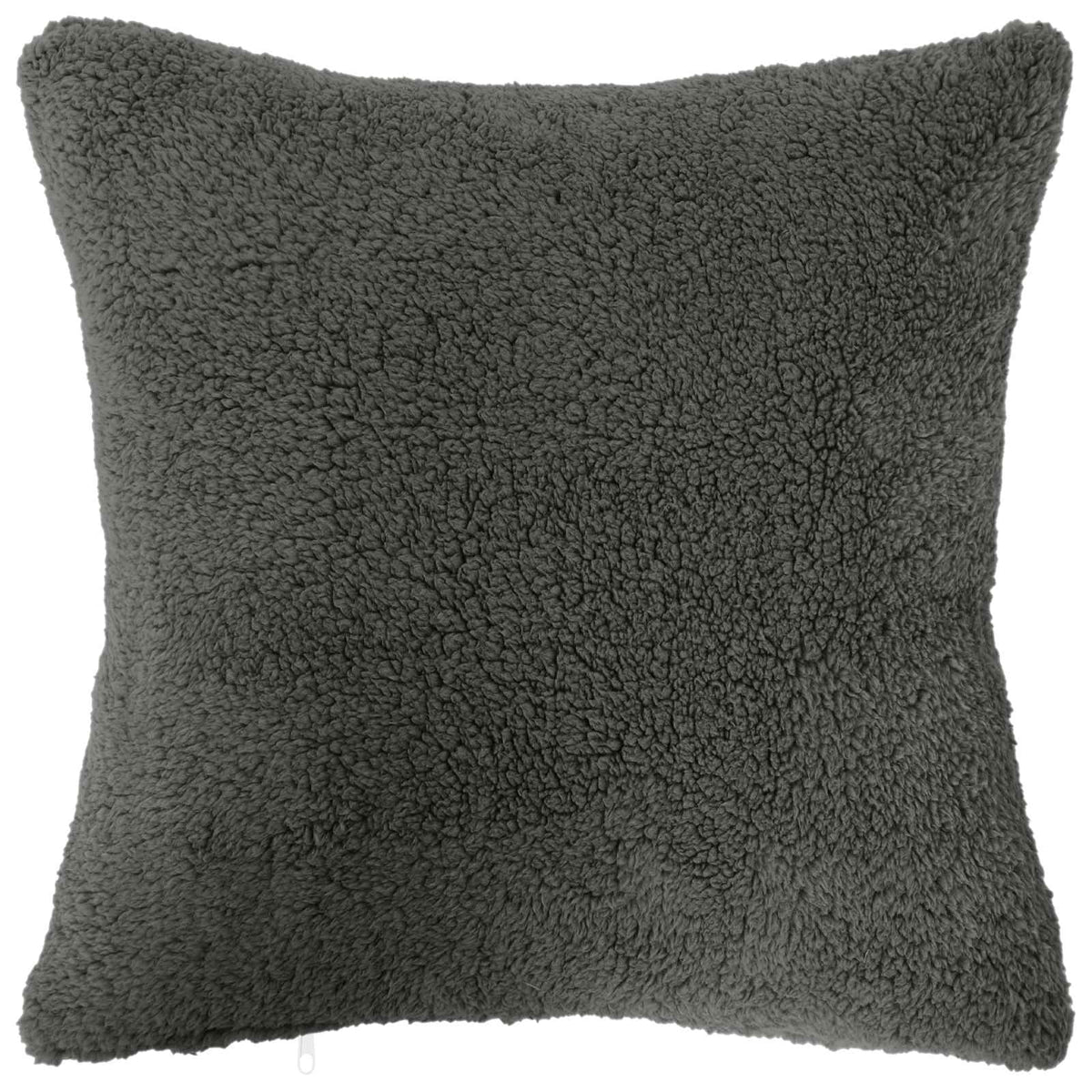 Vidaxl kussensloop 2 pcs heerlen donkergrijs 45 x 45 cm bouclé