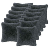 Vidaxl kussensloop 12 pcs heerlen antracietkleurig 45 x 45 cm