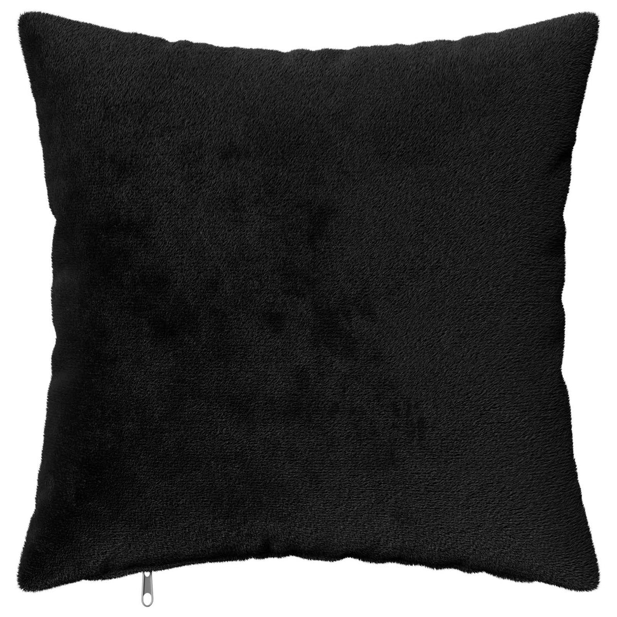 Vidaxl kussensloop 6 pcs heerlen zwart 45 x 45 cm flanel