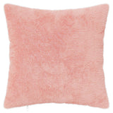 Vidaxl kussensloop 2 st heerlen roze 45 x 45 cm nep konijnenbont