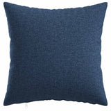 Vidaxl kussensloop 6 st heerlen blauw 50 x 50 cm stof