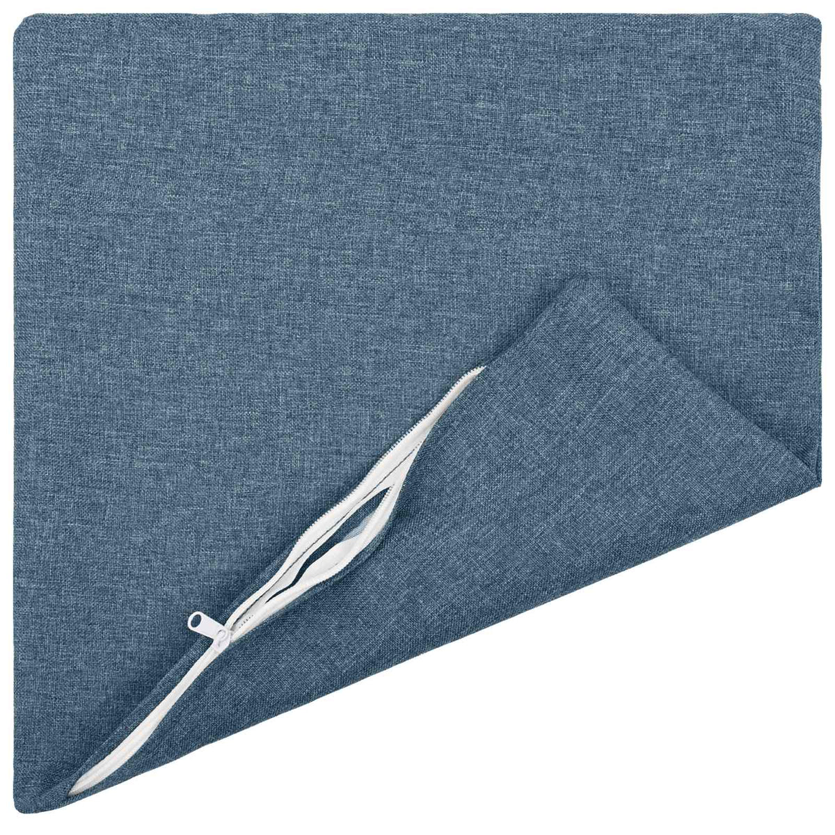 Vidaxl kussensloop 12 st heerlen jeans blauw 50 x 50 cm stof