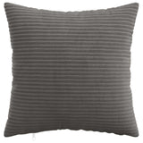 Vidaxl kussensloop 6 pcs heerlen donkergrijs 50 x 50 cm corduroy