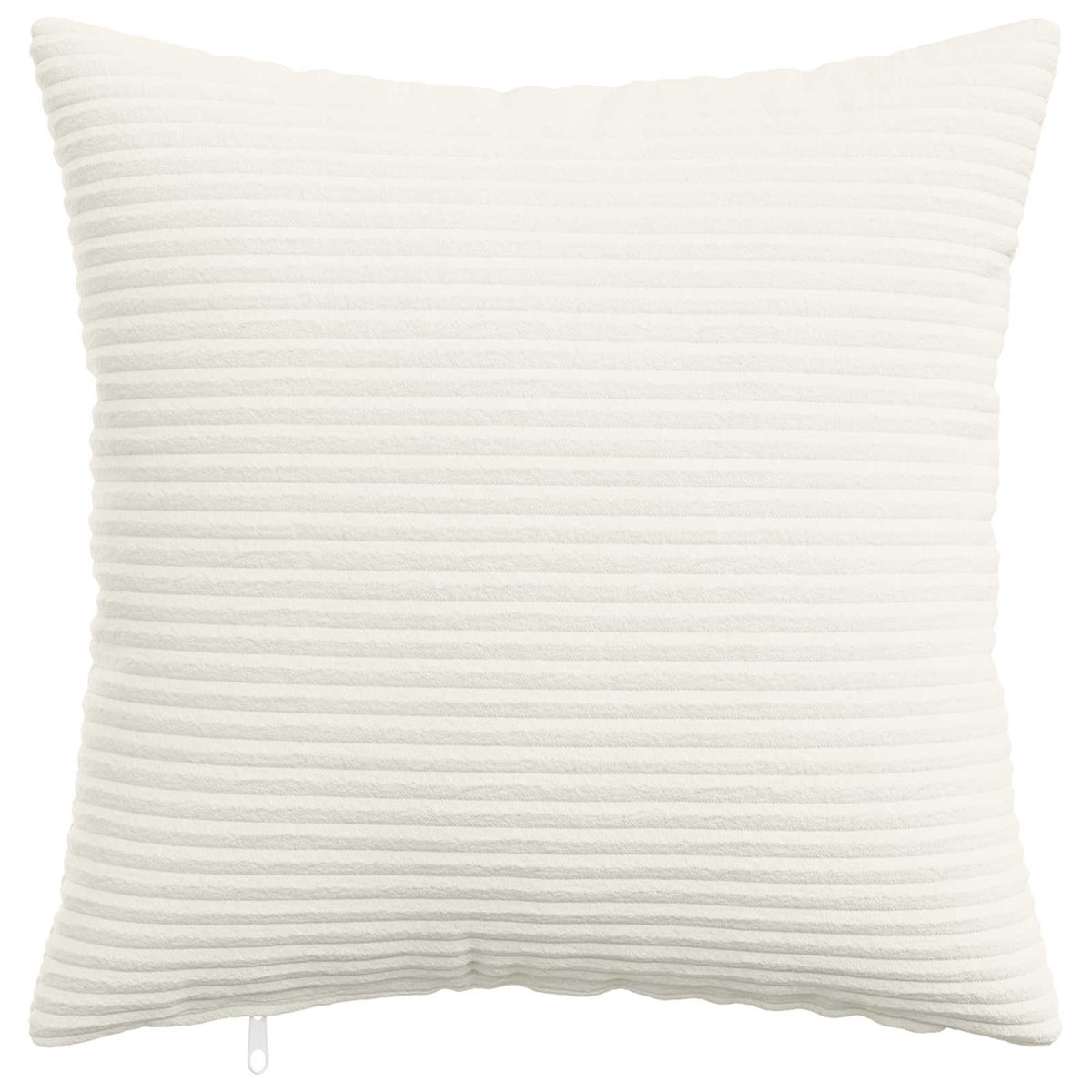 Vidaxl kussensloop 12 pcs heerlen crèmekleurig 50 x 50 cm corduroy