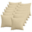 Vidaxl kussensloop 12 pcs heerlen groen grijs 50 x 50 cm corduroy