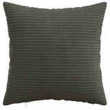 Vidaxl kussensloop 6 pcs heerlen antracietkleurig 50 x 50 cm corduroy