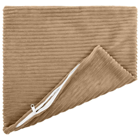 Vidaxl kussensloop 6 pcs heerlen bruin 50 x 50 cm corduroy