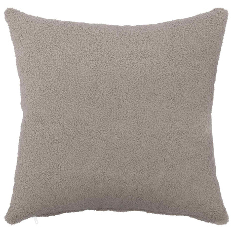 Vidaxl kussensloop 12 pcs heerlen lichtgrijs 50 x 50 cm bouclé