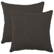 Vidaxl kussensloop 2 pcs heerlen donkergrijs 50 x 50 cm bouclé