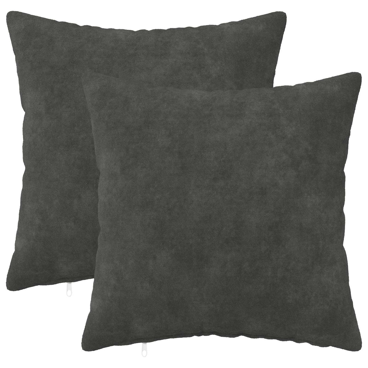 Vidaxl kussensloop 2 pcs heerlen antraciet 50 x 50 cm