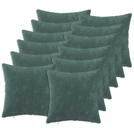Vidaxl kussensloop 12 st heerlen zee blauw 50 x 50 cm