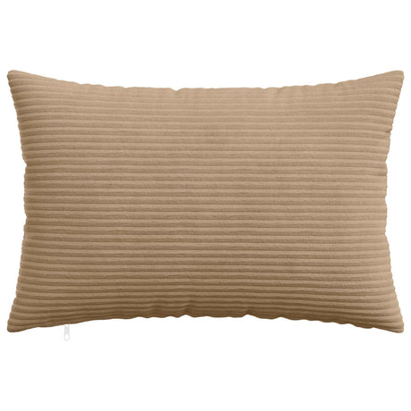 Vidaxl kussensloop 2 pcs heerlen bruin 50 x 70 cm corduroy