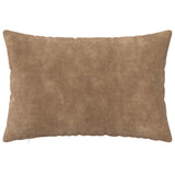 Vidaxl kussensloop 6 pcs heerlen taupe 50 x 70 cm microfiber fleece