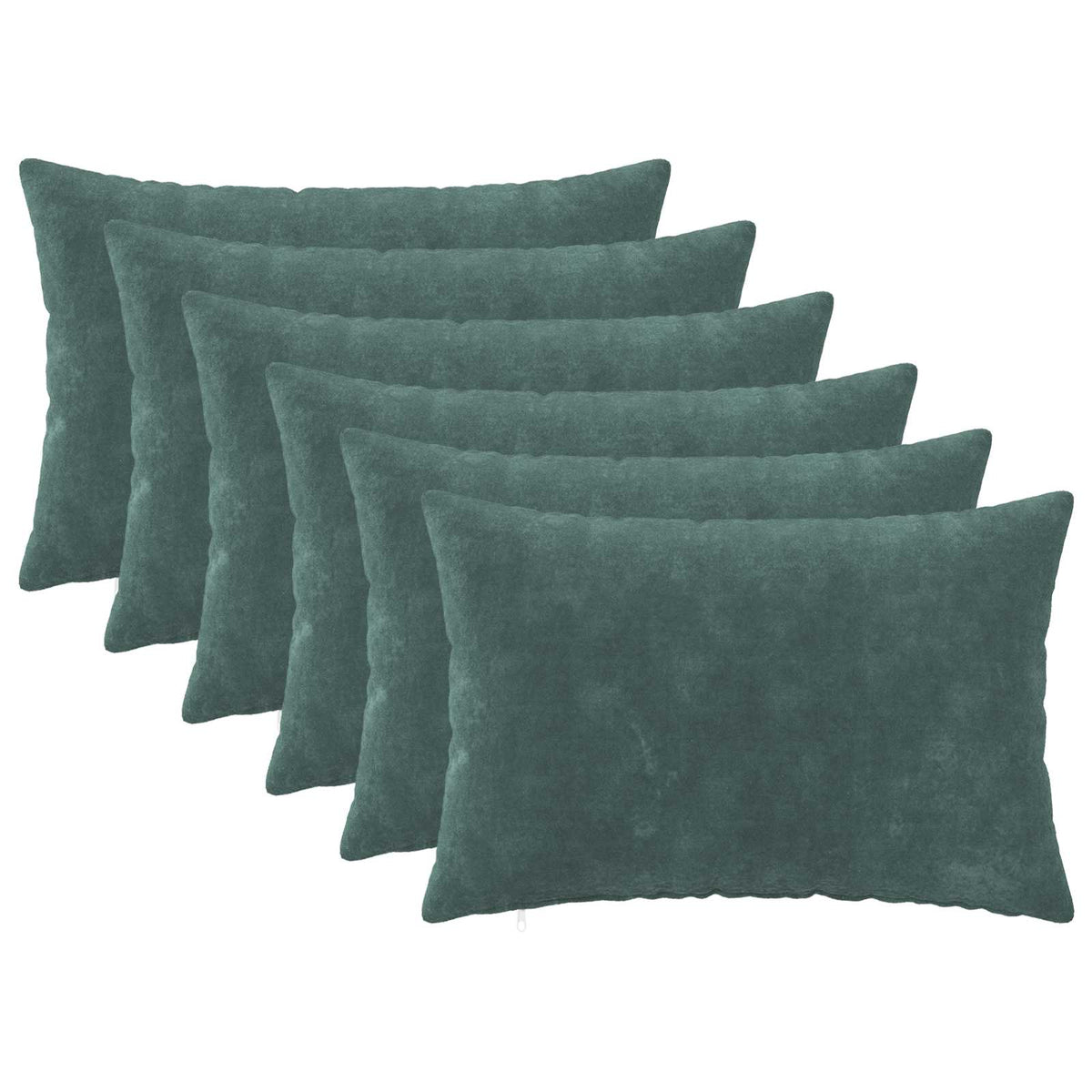 Vidaxl kussensloop 6 pcs heerlen zee blauw 50 x 70 cm