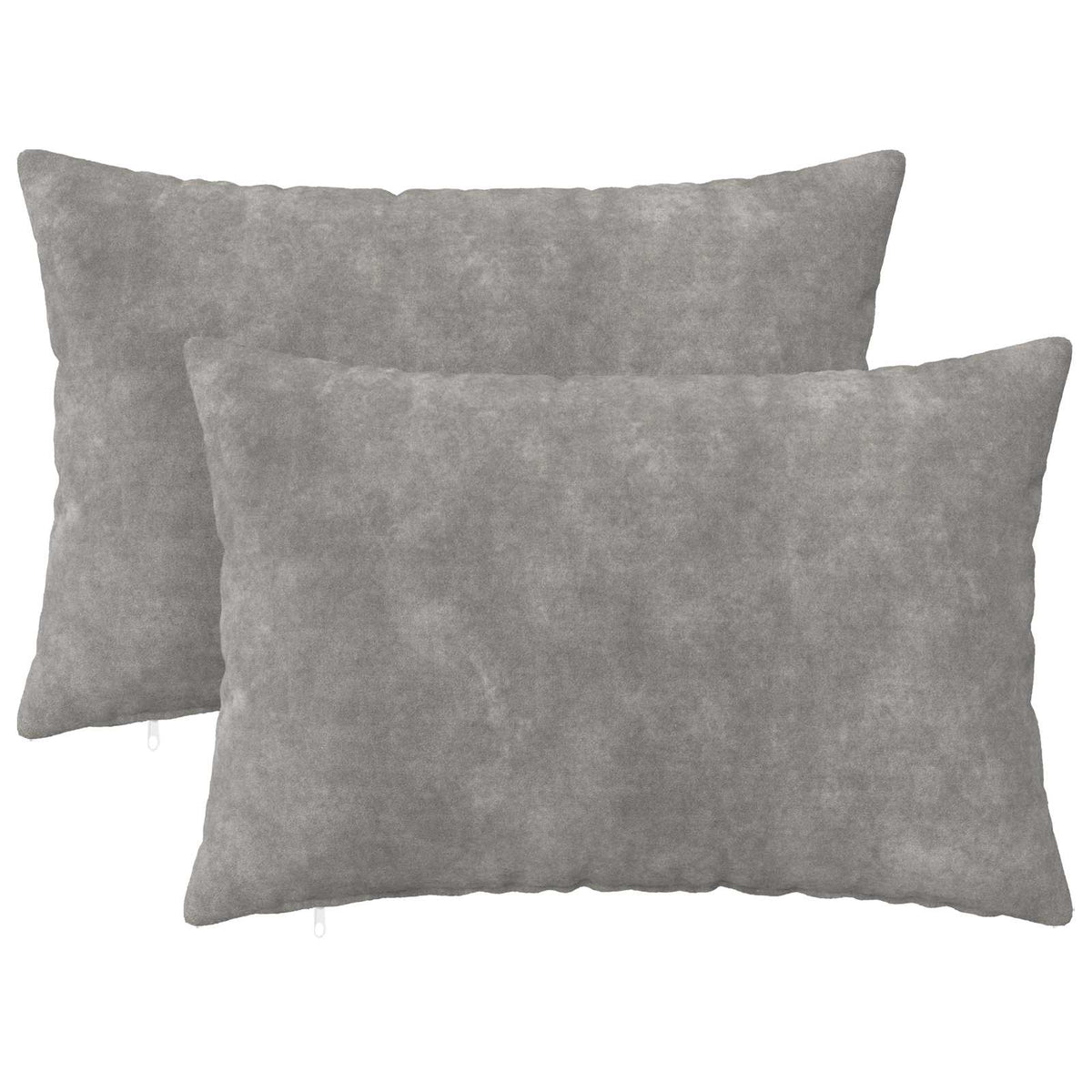 Vidaxl kussensloop 2 pcs heerlen lichtgrijs 50 x 70 cm