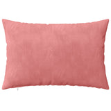 Vidaxl kussensloop 2 pcs heerlen roze 50 x 75 cm fluweel