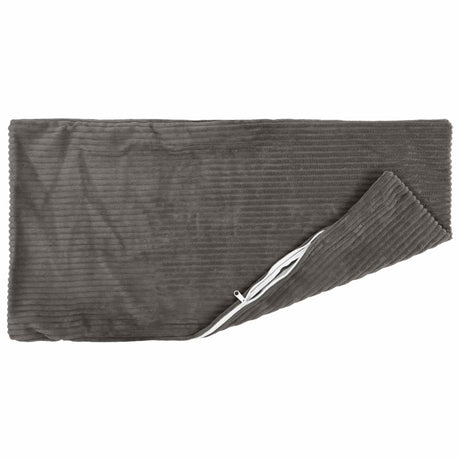 Vidaxl kussensloop 2 pcs heerlen donkergrijs 50 x 75 cm corduroy