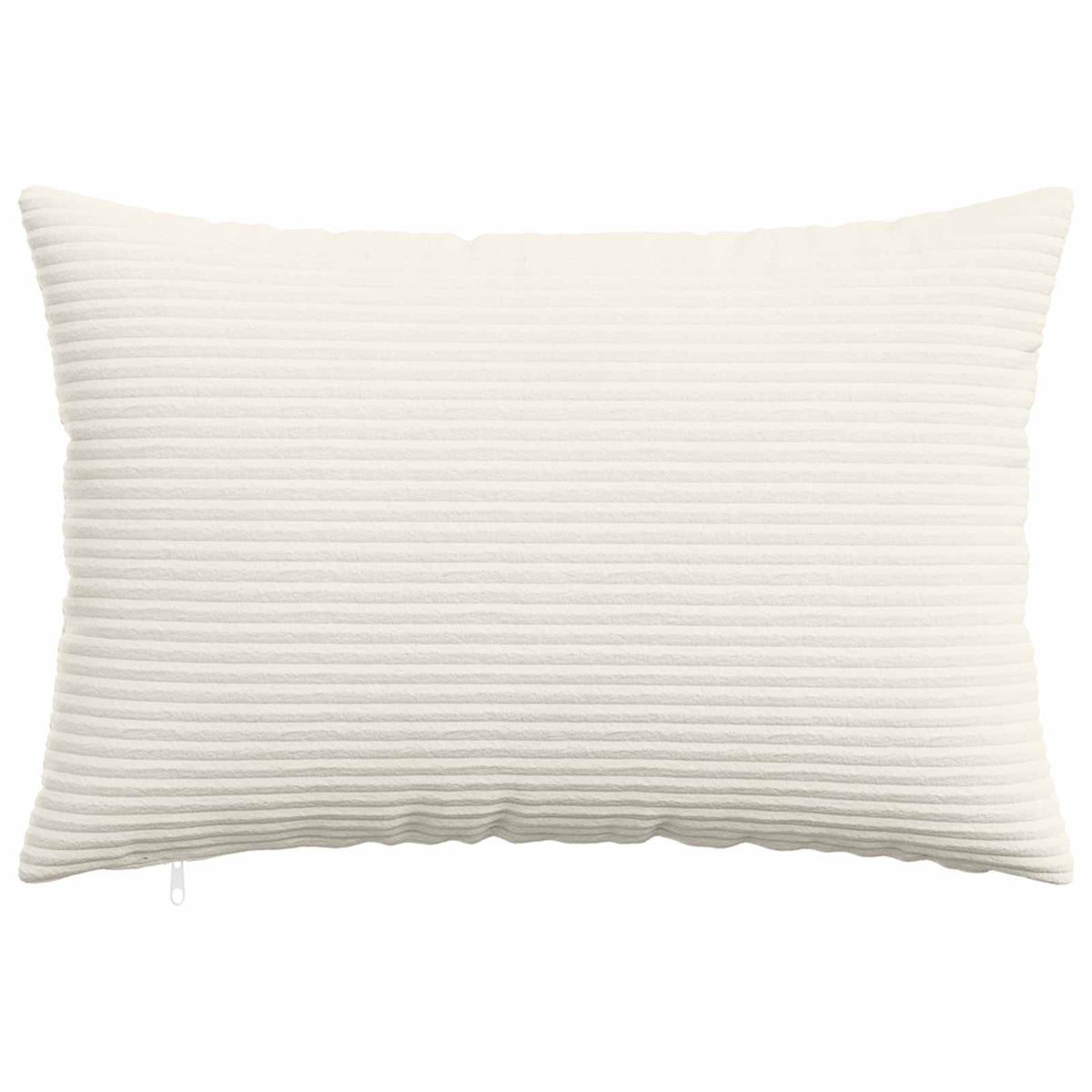 Vidaxl kussensloop 6 pcs heerlen crèmekleurig 50 x 75 cm corduroy