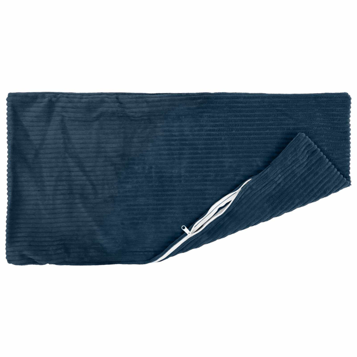 Vidaxl kussensloop 2 pcs heerlen marineblauw 50 x 75 cm corduroy