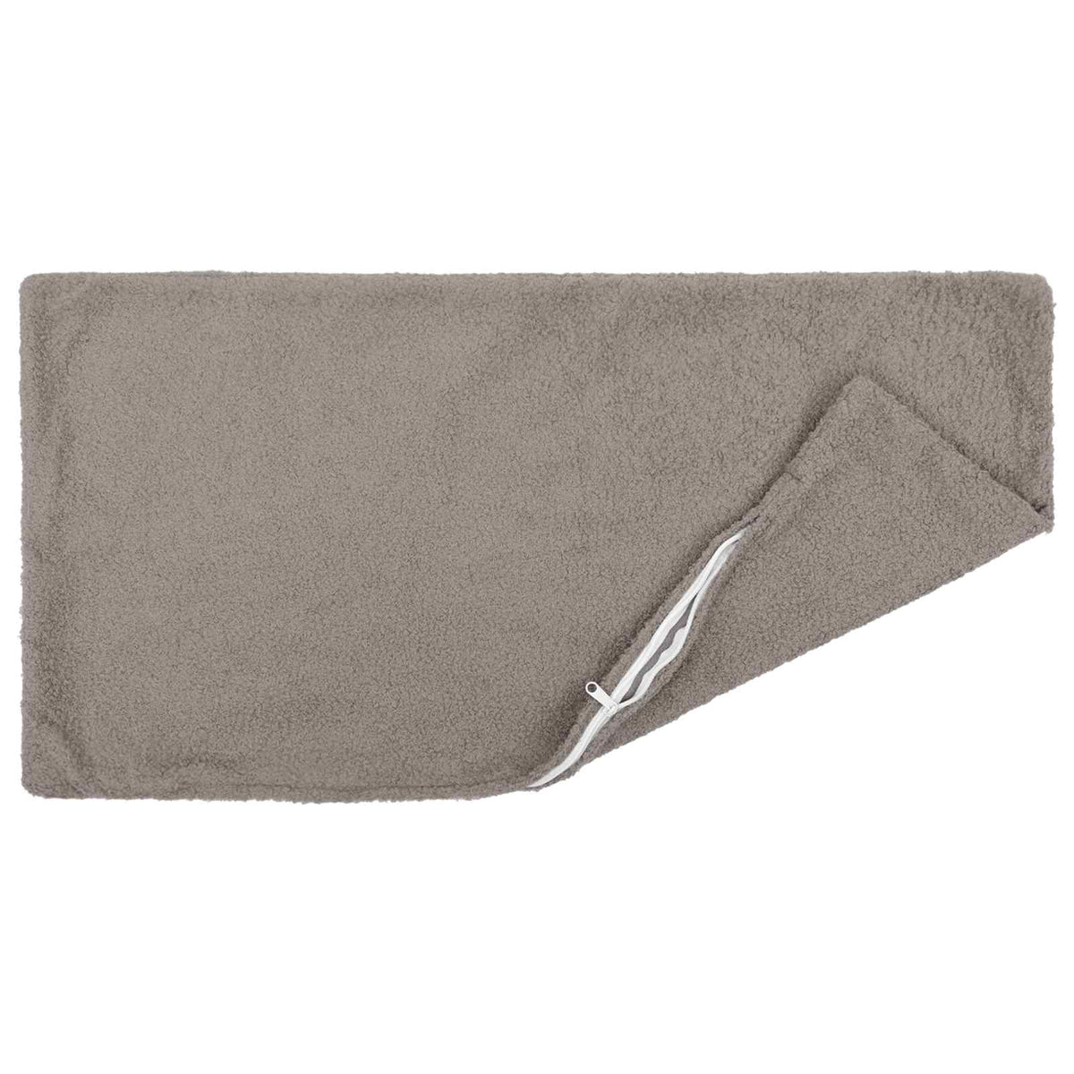 Vidaxl kussensloop 6 pcs heerlen lichtgrijs 50 x 75 cm bouclé