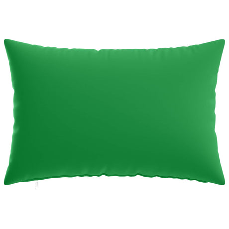 Vidaxl kussensloop 2 pcs heerlen groen 50 x 75 cm polyester