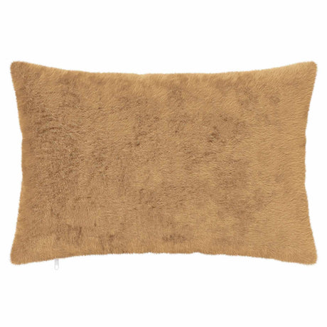 Vidaxl kussensloop 2 st heerlen taupe 50 x 75 cm nep konijnenbont
