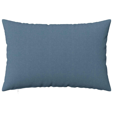 Vidaxl kussensloop 2 st heerlen jeans blauw 50 x 80 cm stof