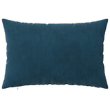 Vidaxl kussensloop 2 pcs heerlen blauw 50 x 80 cm fluweel
