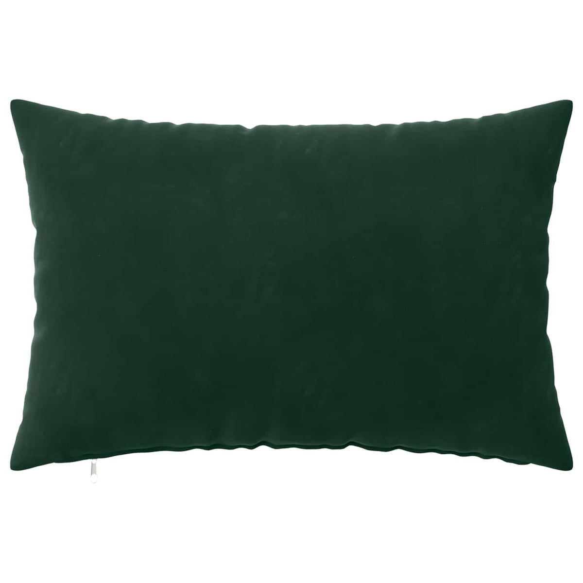 Vidaxl kussensloop 2 pcs heerlen donkergroen 50 x 80 cm fluweel