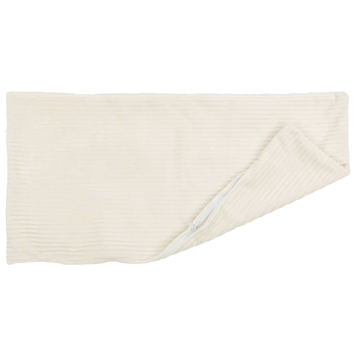 Vidaxl kussensloop 6 pcs heerlen crèmekleurig 50 x 80 cm corduroy