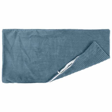 Vidaxl kussensloop 6 pcs heerlen blauw 50 x 80 cm corduroy