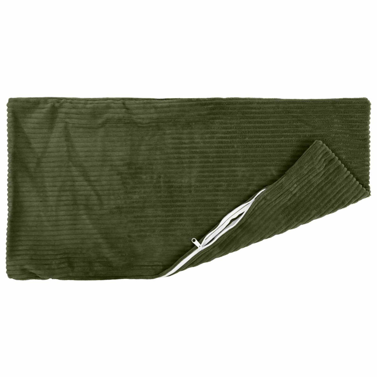 Vidaxl kussensloop 2 pcs heerlen groen 50 x 80 cm corduroy
