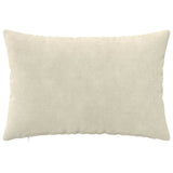 Vidaxl kussensloop 2 pcs heerlen crèmekleurig 50 x 80 cm