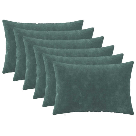 Vidaxl kussensloop 6 pcs heerlen zee blauw 50 x 80 cm
