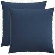 Vidaxl kussensloop 2 st heerlen blauw 55 x 55 cm stof