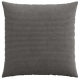 Vidaxl kussensloop 6 pcs heerlen donkergrijs 55 x 55 cm corduroy