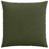 Vidaxl kussensloop 6 pcs heerlen groen 55 x 55 cm corduroy