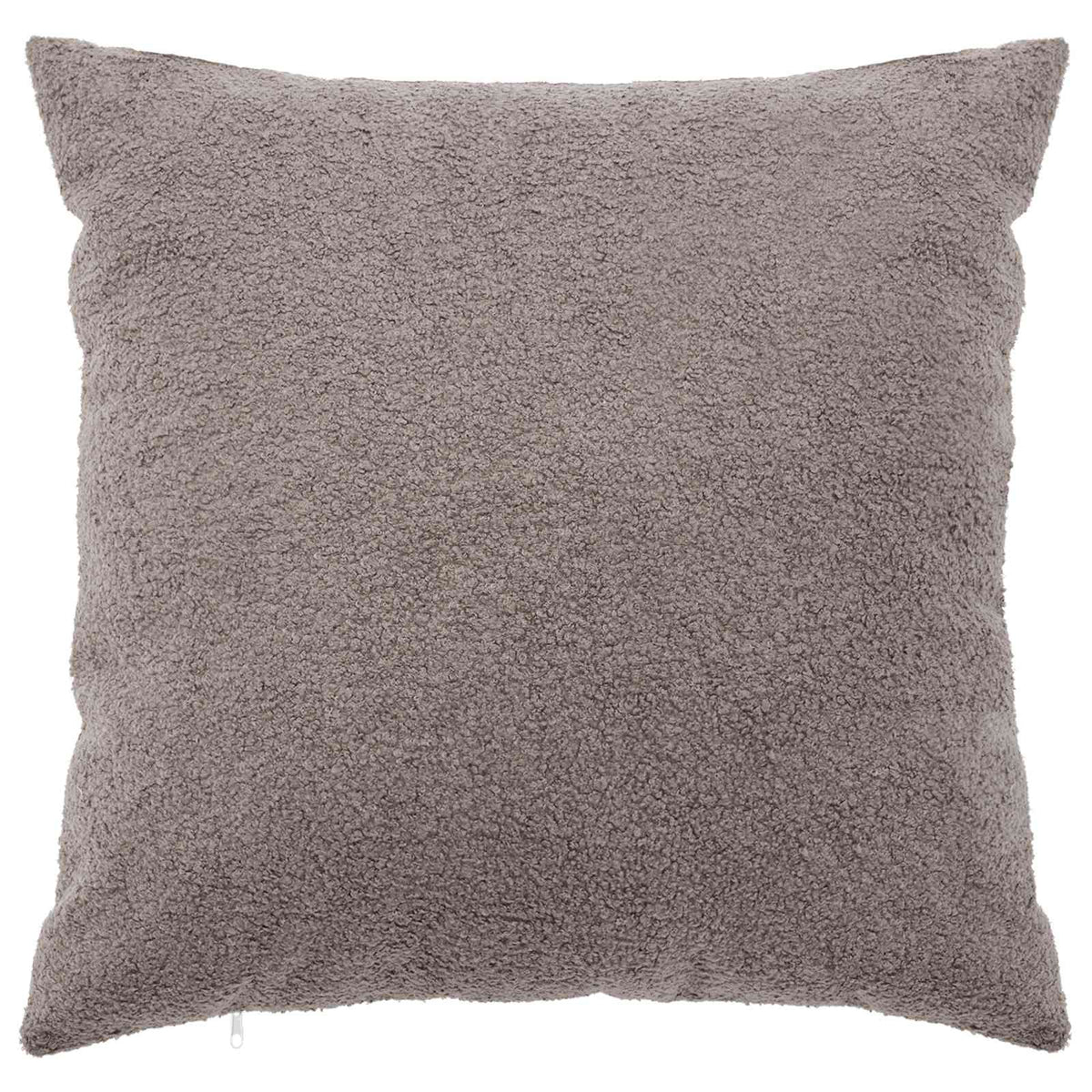 Vidaxl kussensloop 2 pcs heerlen lichtgrijs 55 x 55 cm bouclé