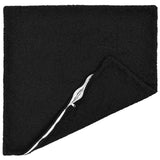 Vidaxl kussensloop 6 pcs heerlen zwart 55 x 55 cm bouclé