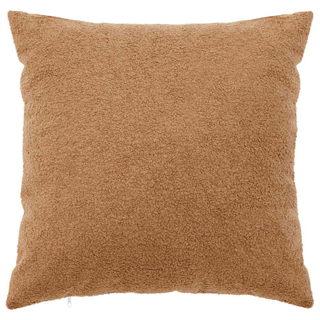 Vidaxl kussensloop 2 pcs heerlen beige 55 x 55 cm bouclé