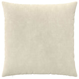 Vidaxl kussensloop 2 pcs heerlen crèmekleurig 55 x 55 cm