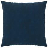 Vidaxl kussensloop 6 pcs heerlen blauw 55 x 55 cm microfiber fleece