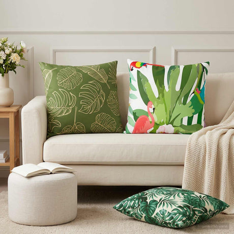 Vidaxl kussensloop 6 pcs heerlen meerkleurig 60 x 60 cm polyester
