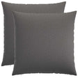 Vidaxl kussensloop 2 st heerlen lichtgrijs 60 x 60 cm stof