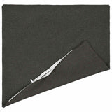 Vidaxl kussensloop 6 st heerlen donkergrijs 60 x 60 cm stof