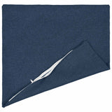 Vidaxl kussensloop 6 st heerlen blauw 60 x 60 cm stof