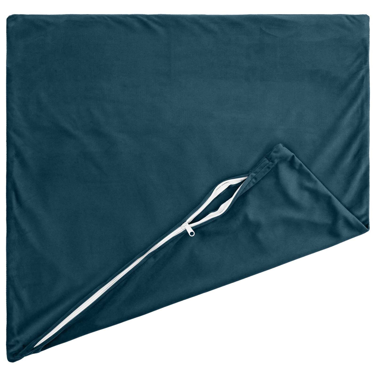 Vidaxl kussensloop 6 pcs heerlen blauw 60 x 60 cm fluweel