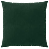 Vidaxl kussensloop 6 pcs heerlen donkergroen 60 x 60 cm fluweel